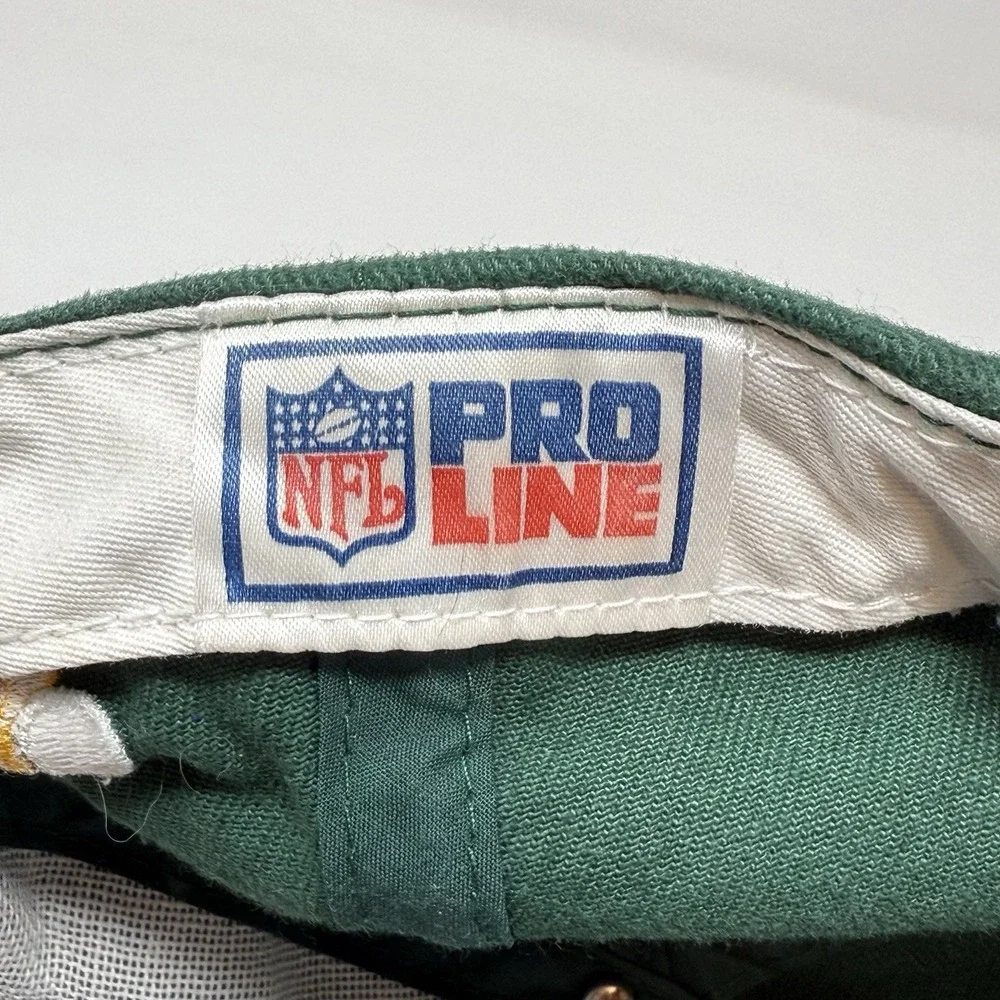Vtg Sports Specialties Green Bay Packers NFL Pro Line Strap‎ Back Hat Cap